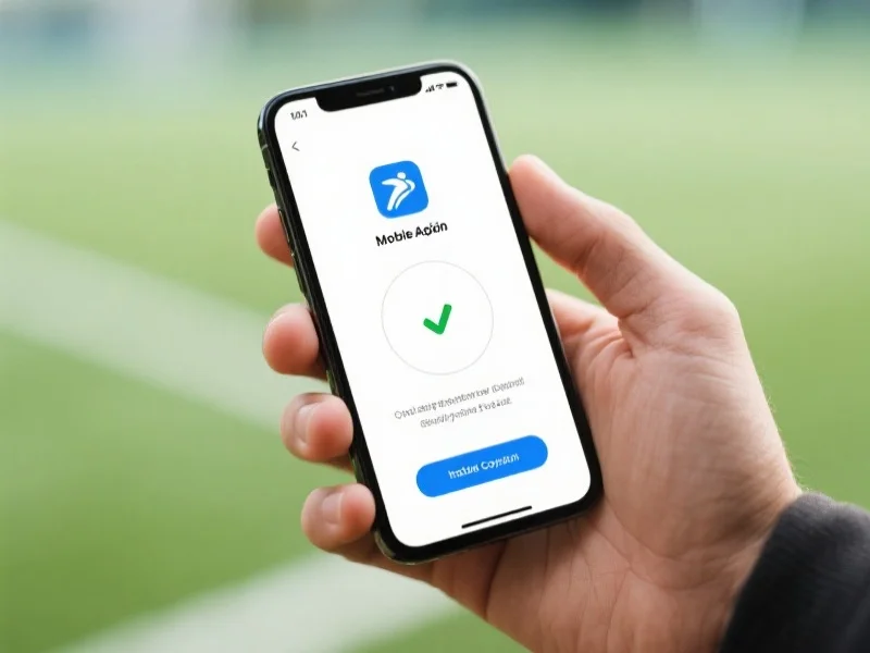 iOS手机上k体育App成功安装并运行